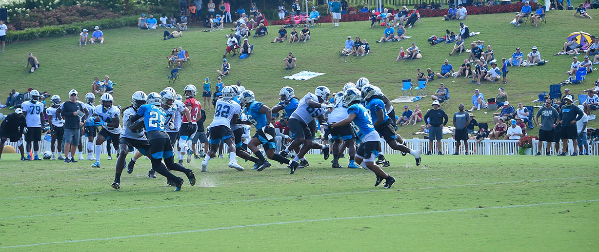 The Carolina Panthers return to Wofford for training camp July 27-Aug. 10