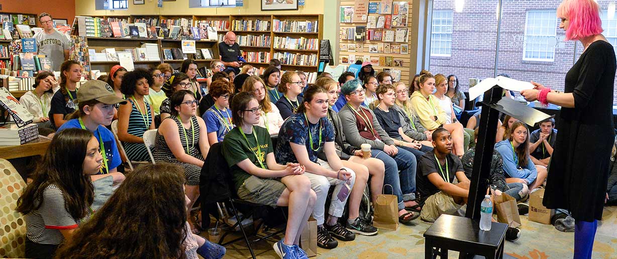 Shared Worlds science fiction/fantasy summer camp for teens