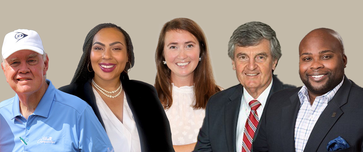 Five alumni will be recognized by the Wofford College Alumni Association this weekend.