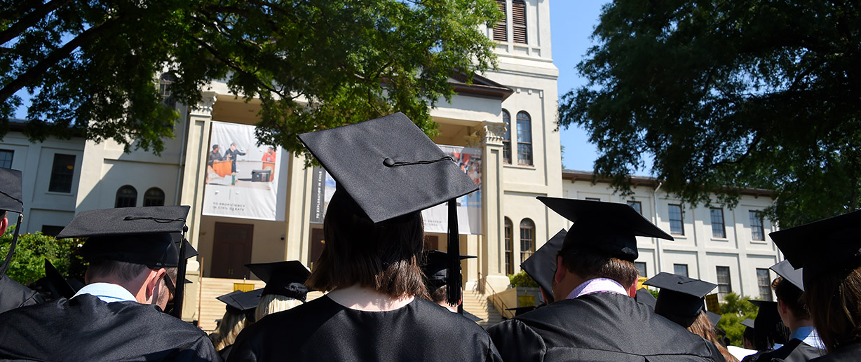 Wofford College’s Commencement weekend will take place May 20-22.