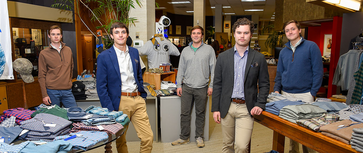 Wofford students are continuing a college tradition by working at Prices’ Store for Men