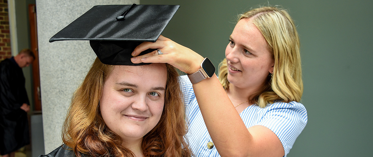Brandi Wylie ’24 opens door for sister to earn GED
